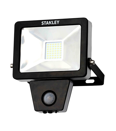 Stanley Floodlight slimline 50W m.sensor